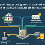 Múltiples fuentes de ingresos: La guía real para construir estabilidad financiera sin fórmulas mágicas